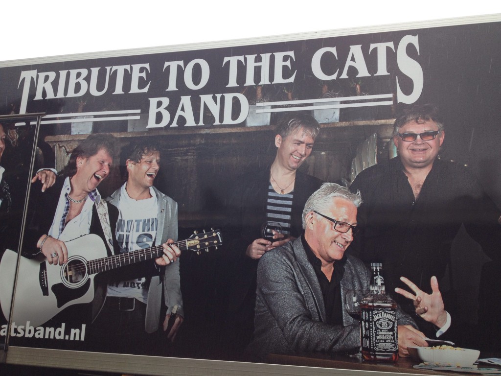 Tribute to The Cats Band zaterdag 16 april 2016 In 't Witte Paard